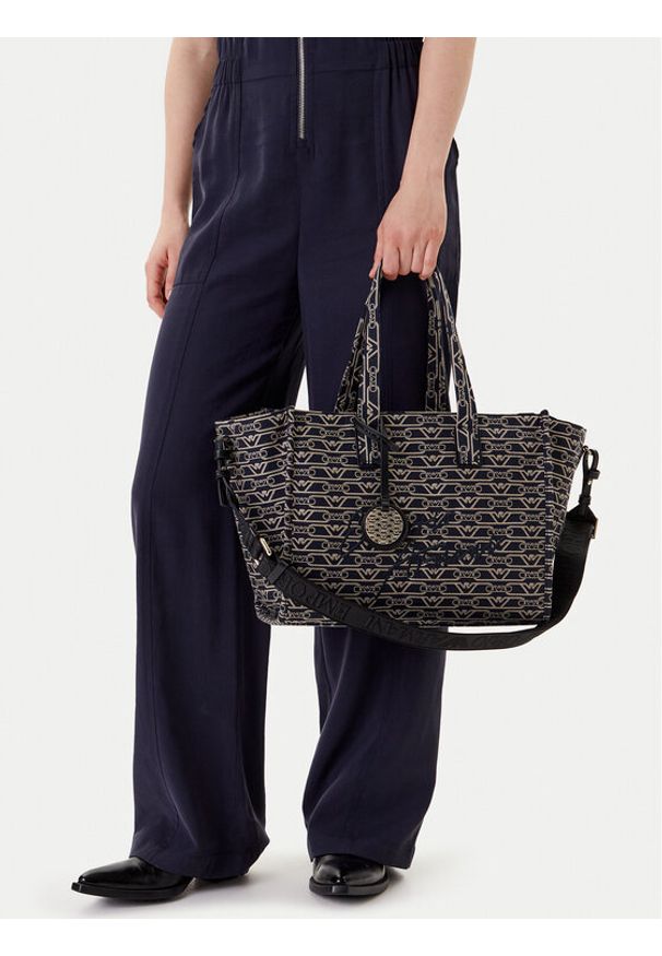 Emporio Armani Torebka EW000370 AF12993 FB237 Granatowy. Kolor: niebieski