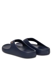 TOMMY HILFIGER - Tommy Hilfiger Japonki Th Comfort Beach Sandal FW0FW08522 Granatowy. Kolor: niebieski