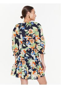 Lauren Ralph Lauren Sukienka codzienna 250889366001 Kolorowy Regular Fit. Okazja: na co dzień. Materiał: bawełna. Wzór: kolorowy. Typ sukienki: proste. Styl: casual