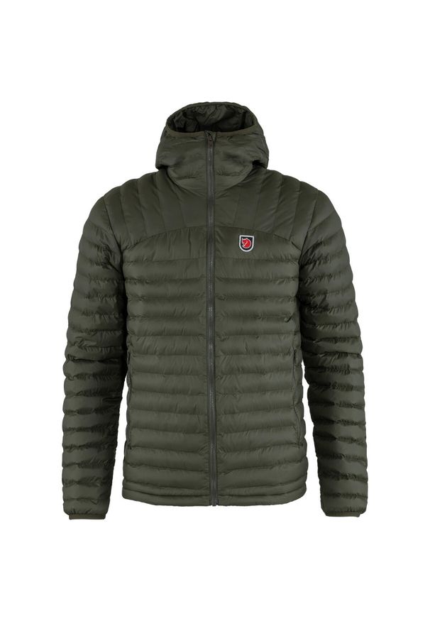 Fjällräven - Kurtka ocieplana męska Fjallraven Expedition Latt Hoodie. Kolor: zielony