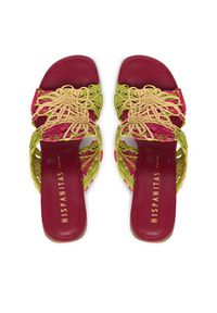 Hispanitas Klapki HV264801 C001 Żółty. Kolor: żółty. Materiał: materiał #5