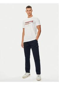Aeronautica Militare T-Shirt 241TS2252J607 Écru Regular Fit. Materiał: bawełna
