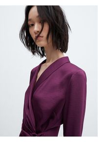 mango - Mango Sukienka koktajlowa Florence 57033814 Fioletowy Regular Fit. Kolor: fioletowy. Materiał: syntetyk. Styl: wizytowy #6