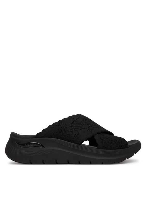 skechers - Klapki Skechers. Kolor: czarny