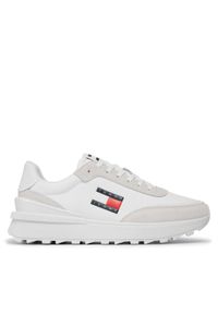 Tommy Jeans Sneakersy Tjm Technical Runner EM0EM01265 Biały. Kolor: biały. Materiał: materiał