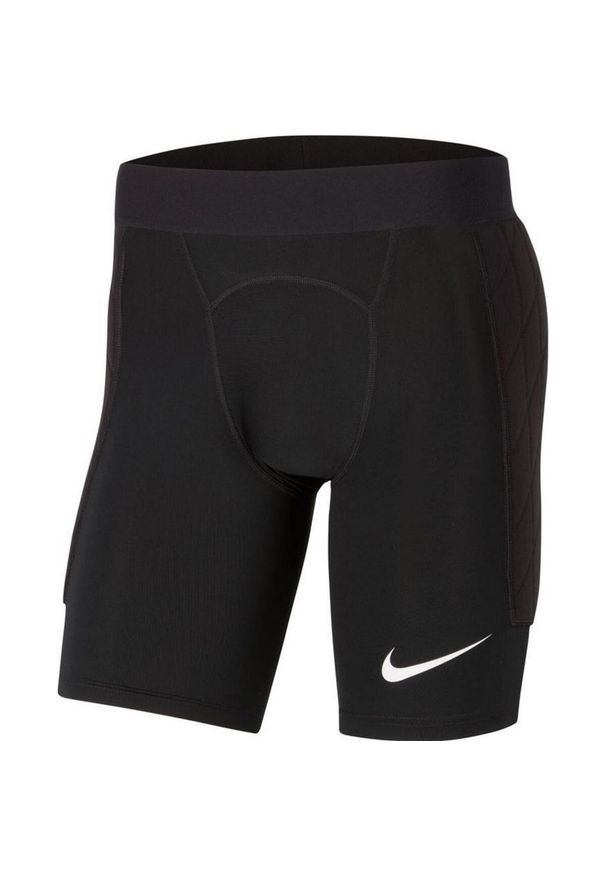 Nike - Męskie Wyściełane Spodenki Bramkarskie Gardien I. Kolor: czarny. Sport: turystyka piesza