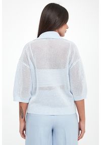 Sweter damski z kołnierzem polo PESERICO. Typ kołnierza: polo #3