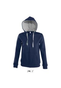 SOL'S - Bluza damska z kapturem Sol's Soul. Typ kołnierza: kaptur. Kolor: niebieski #1