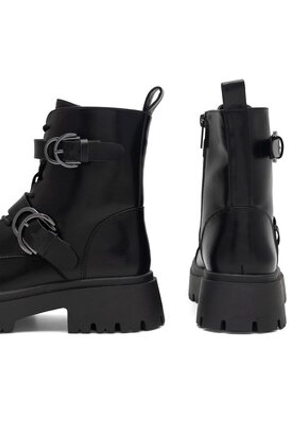 Jenny Fairy Trzewiki GRIT WS5957-03 Czarny. Kolor: czarny. Materiał: syntetyk