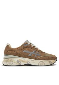 Premiata Sneakersy Moerun 6891 Brązowy. Kolor: brązowy. Materiał: skóra, zamsz