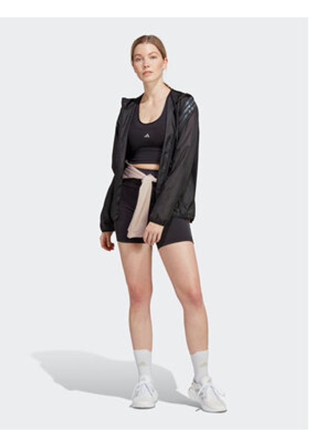 Adidas - adidas Biustonosz sportowy Medium-Support Running Pocket IC8003 Czarny. Kolor: czarny. Materiał: syntetyk. Sport: bieganie