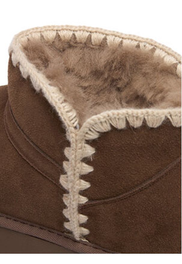 Badura Śniegowce EO-ANDI-TS6295-01 Brązowy. Kolor: brązowy. Materiał: zamsz, skóra