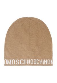 MOSCHINO Czapka 65233 M2354 Brązowy. Kolor: brązowy. Materiał: materiał