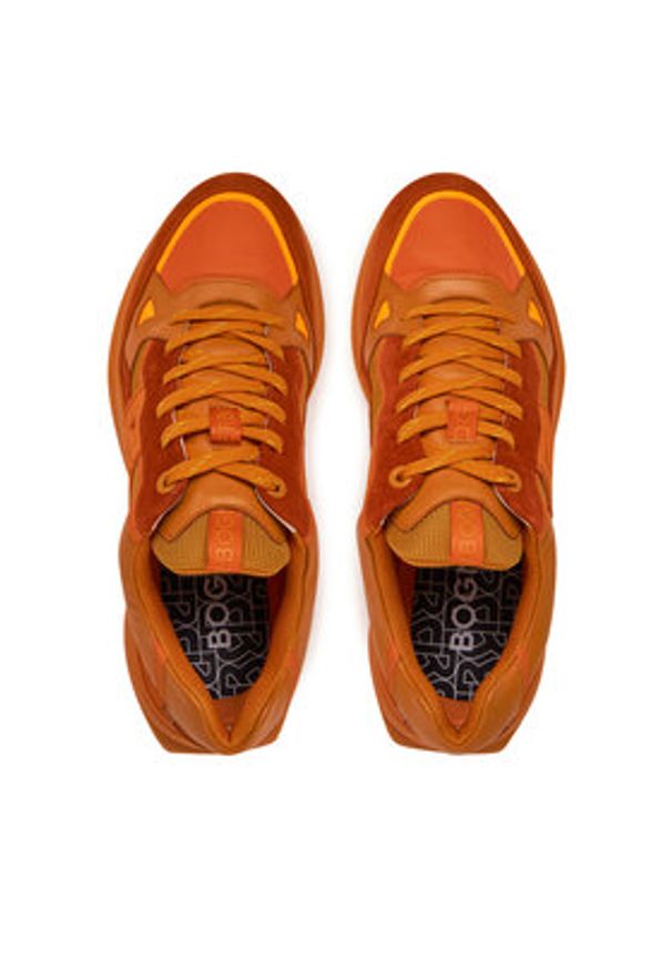 Bogner Sneakersy Ctp25 12522505 Pomarańczowy. Kolor: pomarańczowy. Materiał: skóra