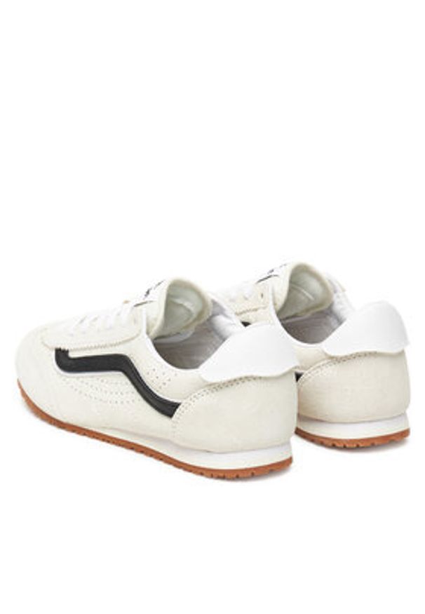 Vans Sneakersy Super Lowpro VN000D83CCZ1 Écru. Kolor: kremowy. Materiał: materiał