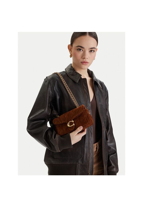 Torebka Coach. Kolor: brązowy