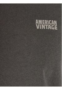 AMERICAN VINTAGE - American Vintage Bluza Pymaz PYM02BE24 Szary Regular Fit. Kolor: szary. Materiał: bawełna. Styl: vintage #3