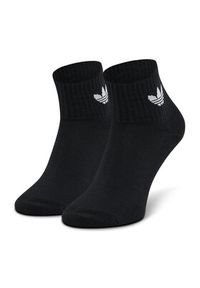 Adidas - adidas Zestaw 3 par wysokich skarpet unisex Mid-Cut Crew FM0643 Czarny. Kolor: czarny. Materiał: materiał #3