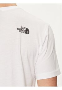 The North Face T-Shirt Never Stop NF0A87NS Biały Regular Fit. Kolor: biały. Materiał: bawełna