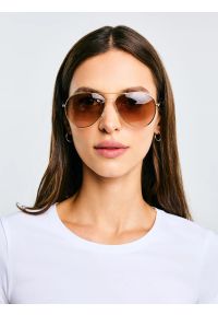 Big-Star - Okulary przeciwsłoneczne brązowe Relios 803. Kolor: brązowy #8