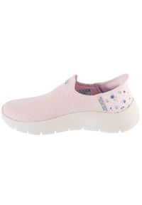 skechers - Buty sportowe Sneakersy damskie, Slip-Ins: GO WALK Flex - Sunset Rose. Kolor: różowy. Sport: turystyka piesza