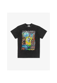 MANTO t-shirt IVO czarny XS. Kolor: czarny