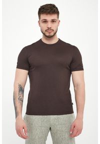 T-shirt męski dzianinowy Veredo JOOP!. Materiał: dzianina. Długość rękawa: krótki rękaw. Długość: krótkie #2