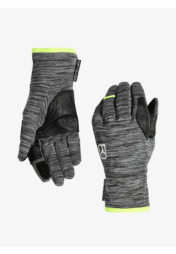 ORTOVOX - Rękawice skiturowe Ortovox Fleece Light Glove. Kolor: szary