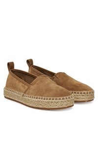 MICHAEL Michael Kors Espadryle Elias 42S5ELFP1S Brązowy. Kolor: brązowy. Materiał: skóra, zamsz #3