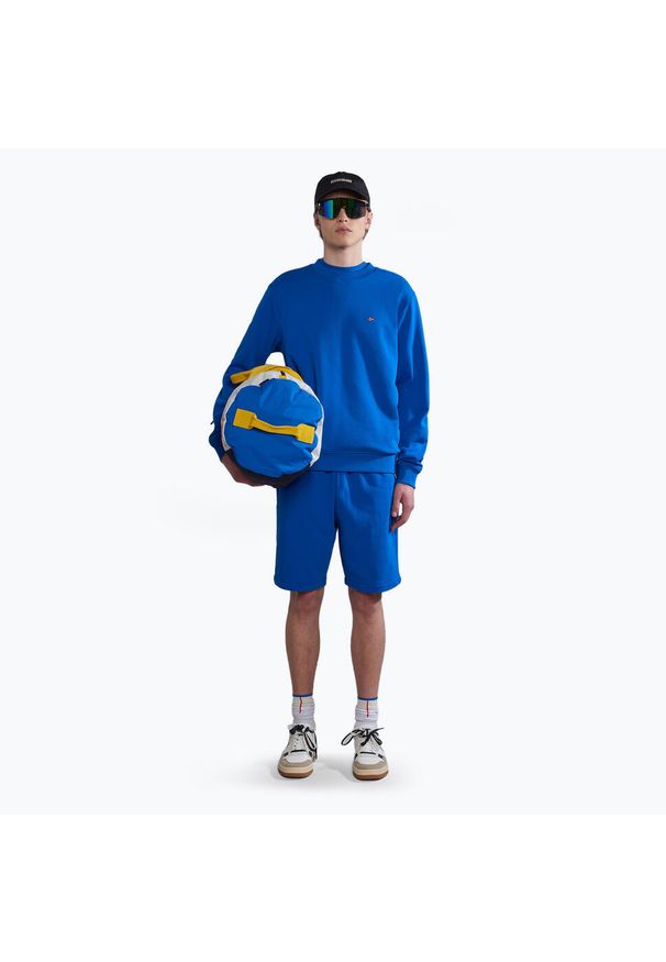 Spodenki męskie Napapijri Nalis Sum. Kolor: niebieski. Sport: turystyka piesza