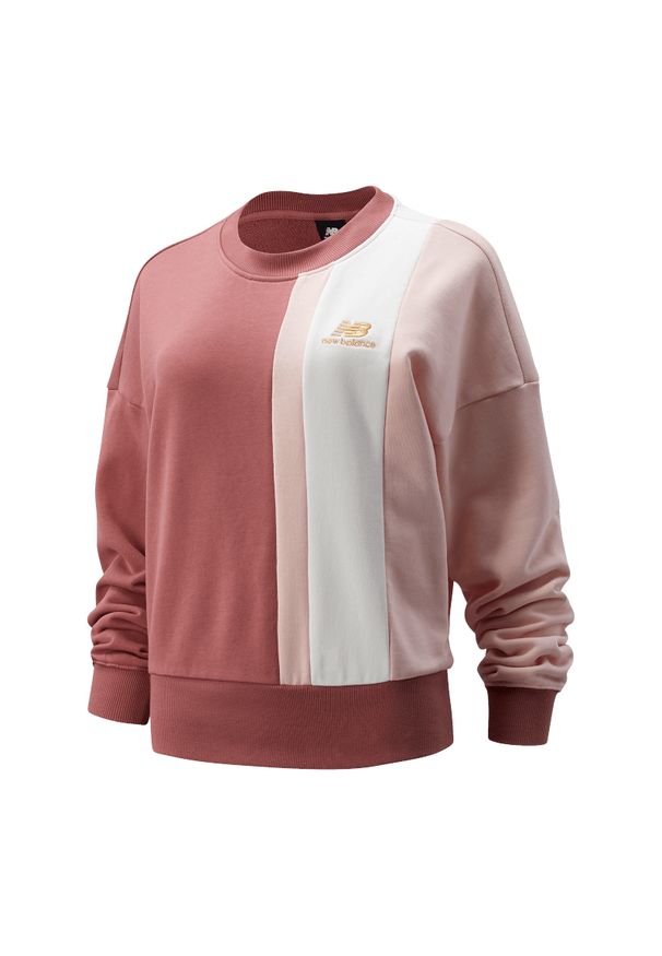 New Balance WT13500WDH. Okazja: na co dzień. Materiał: bawełna, prążkowany. Wzór: napisy, haft. Styl: klasyczny, casual