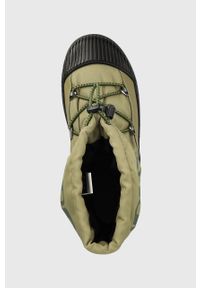 Moon Boot śniegowce Mtrack Polar kolor zielony. Kolor: zielony. Materiał: polar #4