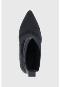 Steve Madden - Botki Diligent. Kolor: czarny. Obcas: na obcasie, na szpilce. Wysokość obcasa: średni #2