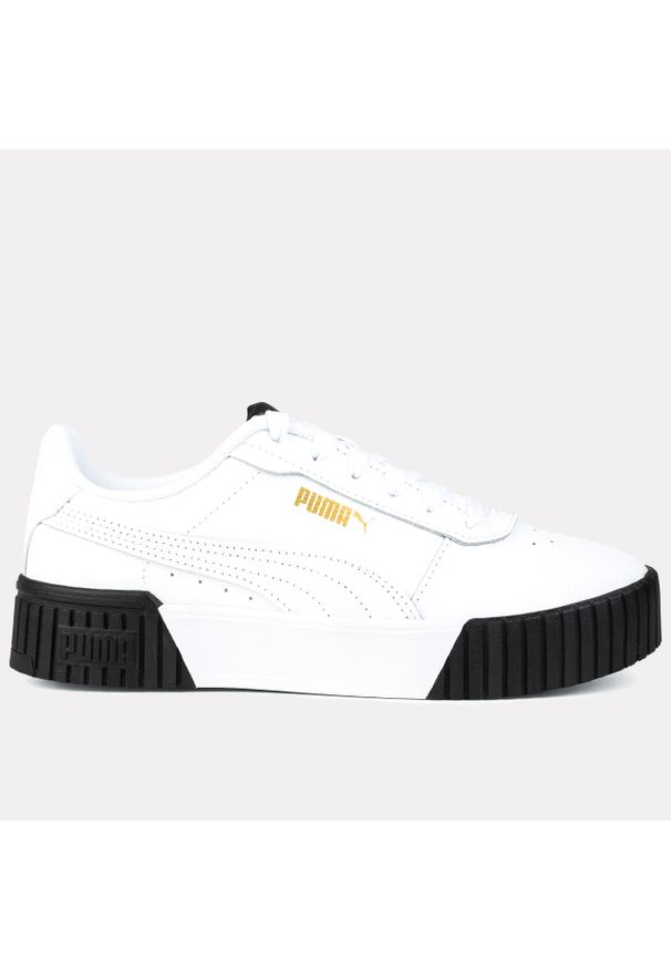 Buty damskie sportowe trampki Puma CARINA. Kolor: biały, wielokolorowy, czarny