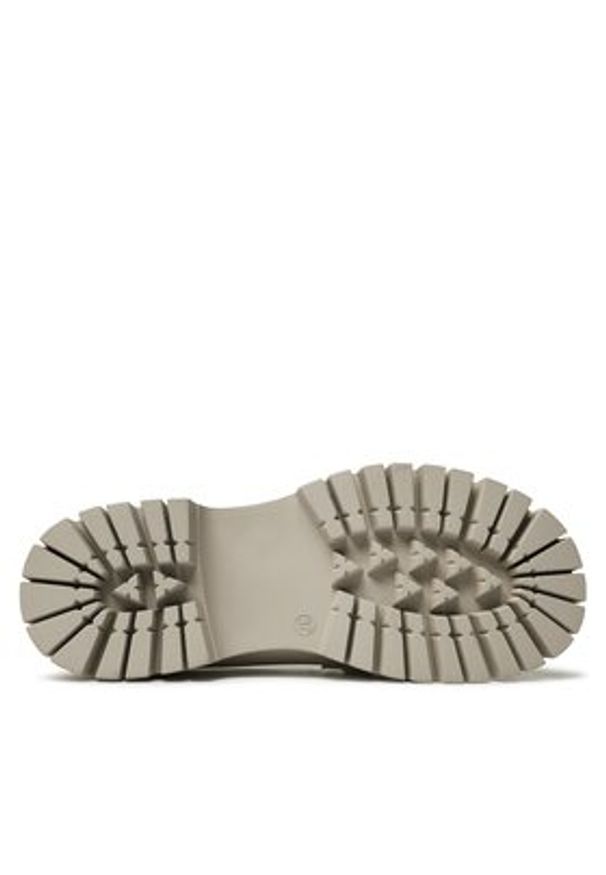 DeeZee Loafersy H3657-2 Beżowy. Kolor: beżowy. Materiał: skóra