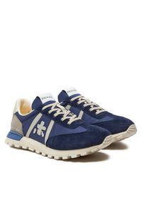 Premiata Sneakersy Johnlow VAR 6796G Granatowy. Kolor: niebieski. Materiał: materiał #5