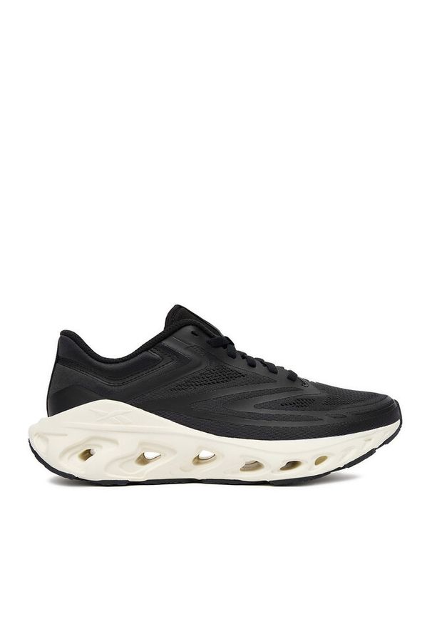Sneakersy Reebok. Kolor: czarny. Sport: bieganie