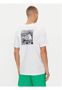 The North Face T-Shirt Redbox NF0A87NV Biały Regular Fit. Kolor: biały. Materiał: bawełna #4