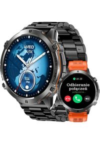 Smartwatch Gravity SMARTWATCH męski GRAVITY POŁĄCZENIA KOMPAS BAROMETR CHAT AI. Rodzaj zegarka: smartwatch #1