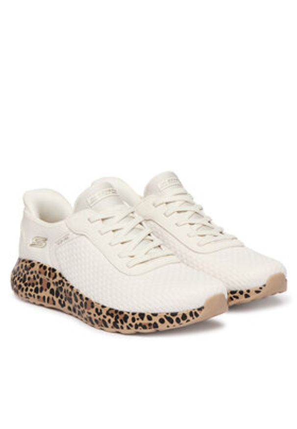 skechers - Skechers Sneakersy BOBS Sport Squad Chaos - Daily Prowl 117246/WHT Biały. Kolor: biały. Materiał: materiał. Model: Skechers Sport