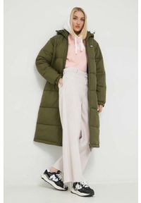 Tommy Jeans bluza damska kolor różowy z kapturem wzorzysta. Typ kołnierza: kaptur. Kolor: różowy. Materiał: bawełna #5