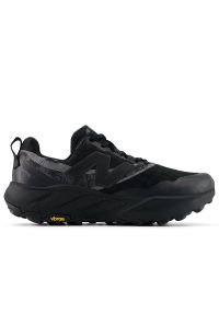 Buty męskie New Balance Fresh Foam X Hierro v9 Gore-Tex MTHIGLB9 - czarne. Zapięcie: sznurówki. Kolor: czarny. Materiał: guma, materiał. Szerokość cholewki: normalna. Technologia: Gore-Tex. Sport: fitness, bieganie