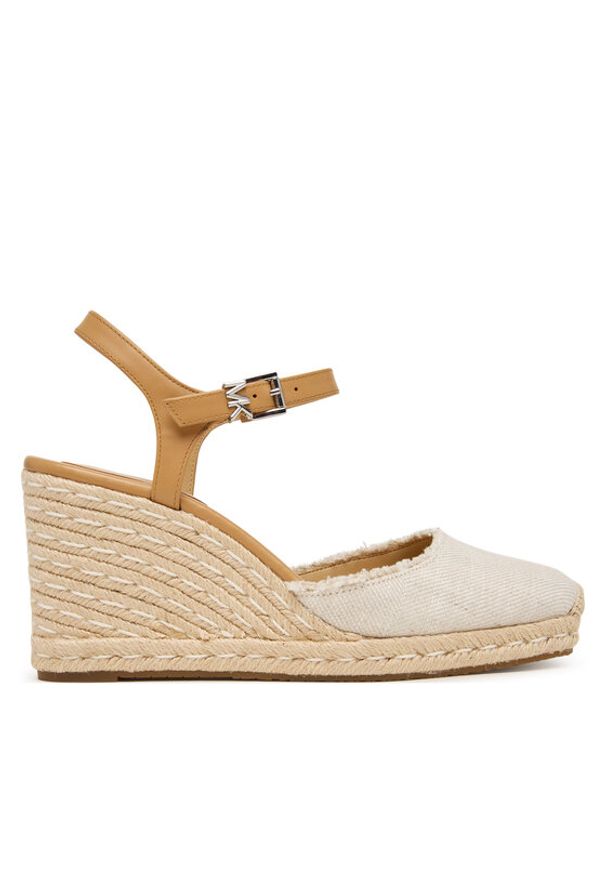 MICHAEL Michael Kors Espadryle Kenzie Wedge 40S6KZMS2D Écru. Kolor: kremowy. Materiał: materiał