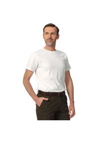 TAGART - T-shirt myśliwski Tagart Fnt White wysokiej jakości bawełna. Kolor: biały. Materiał: bawełna