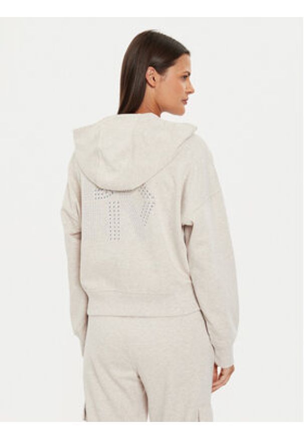 DKNY Sport Bluza DP4J9517 Szary Regular Fit. Kolor: szary. Materiał: bawełna, syntetyk. Styl: sportowy