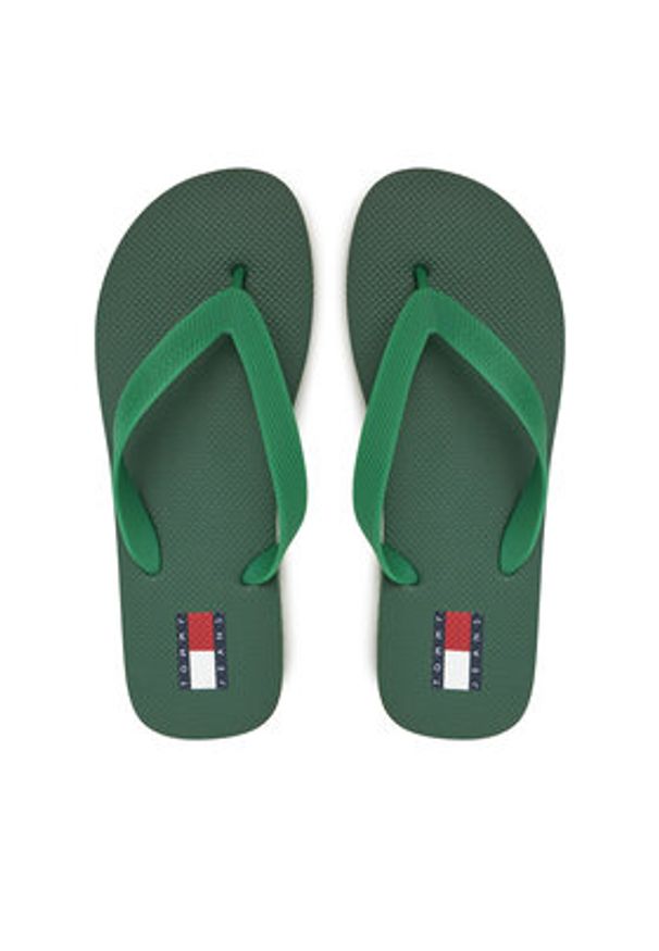 Tommy Jeans Japonki Tjm Beach Sandal EM0EM01560 Zielony. Kolor: zielony