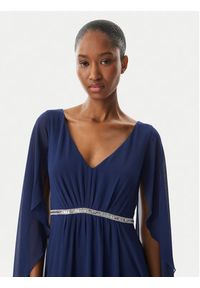 Rinascimento Sukienka wieczorowa CFC0123079003 Granatowy Regular Fit. Kolor: niebieski. Materiał: syntetyk. Styl: wizytowy #2