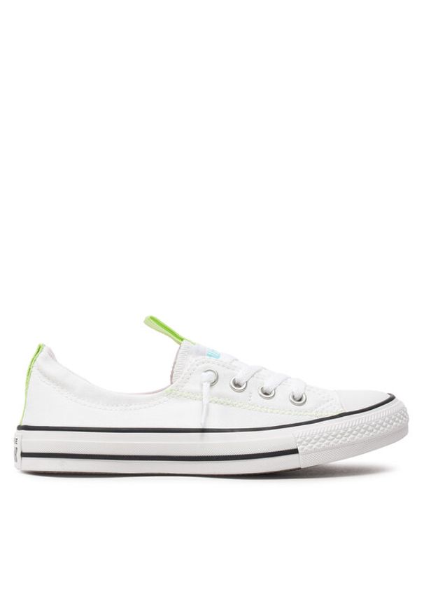 Converse Trampki Chuck Taylor All Star Shoreline A09837C Biały. Kolor: biały. Materiał: materiał