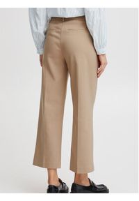 Fransa Spodnie materiałowe 20611919 Beżowy Regular Fit. Kolor: beżowy. Materiał: syntetyk, bawełna #3
