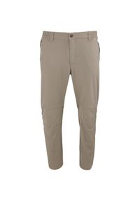 ZSPORT - Męskie spodnie outdoorowe Athl DPT Agostino 2in1 - Rozmiar 48. Kolor: beżowy. Sport: turystyka piesza #1